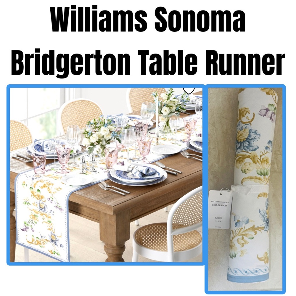 Williams Sonoma Bridgerton Table Runner